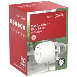 Danfoss Aero RA/V, 34mm termostatická hlavice, 015G4560, mechanický, 7 do 28 °C
