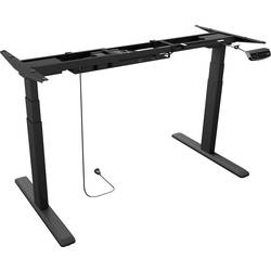 ICY BOX konstrukce psacího stolu pro práci vsedě i ve stoje elektricky výškově nastavitelné Rozsah výšky: 620 do 1280 mm (š x h) 1700 mm x 300 mm IB-EW205B-T