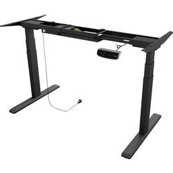 ICY BOX konstrukce psacího stolu pro práci vsedě i ve stoje elektricky výškově nastavitelné Rozsah výšky: 620 do 1280 mm (š x h) 1700 mm x 300 mm IB-EW205B-T