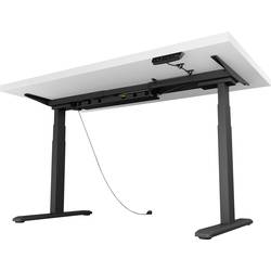 ICY BOX konstrukce psacího stolu pro práci vsedě i ve stoje elektricky výškově nastavitelné Rozsah výšky: 620 do 1280 mm (š x h) 1700 mm x 300 mm IB-EW205B-T