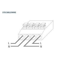 Counttec SPA44-6W-XW LED vestavné svítidlo, třída G (A - G), 6 W, bílá