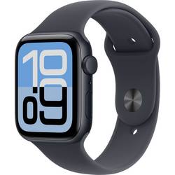 Apple Watch SE 3 GPS 44 mm hliníkový plášť sportovní náramek Midnight S/M
