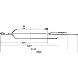 Osram Automotive připojovací kabel 12 V WIRE HARNESS AX 2LS LEDDL ACC 102