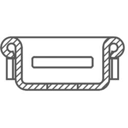 Panduit MTM2H-Q úchytka šroubovací MTM2H-Q 1 ks