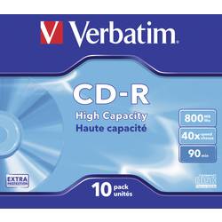 Verbatim 43428 CD-R 90 800 MB 10 ks Jewelcase