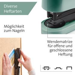 Novus Office B 2 COLOR ID 2.0 020-1952 sešívačka mátová Vázací výkon: 25 listů (80 g/m²)