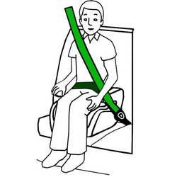 IWH Kindersitz Junior schwarz-grau ECE R129 dětská sedačka