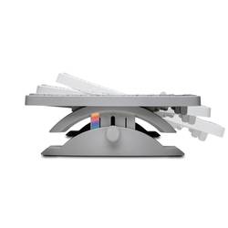 Kensington K50345EU SoleMate™ Pro Elite opěrka pro nohy (š x h) 530 mm x 340 mm s nastavitelným sklonem šedá
