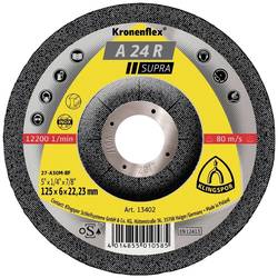Klingspor 13433 A 24 R Supra brusný kotouč lomený Průměr 230 mm Ø otvoru 22.23 mm ocel 10 ks