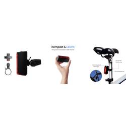 FISCHER FAHRRAD sada světel na kolo PLUS 110 + TWIN STOP LED černá