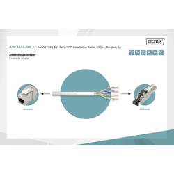 Digitus ACU-4511-305 ACU-4511-305 ethernetový síťový kabel, CAT 5e, U/UTP, 305 m