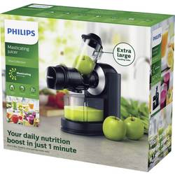 Philips Home HR1889/70 Viva pomalý odšťavňovač, 150 W, černá