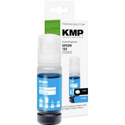 KMP Ink refill náhradní Epson 102, T03R2 kompatibilní azurová 70 ml E183 1642,0003