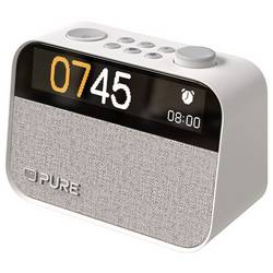 Pure Moment 252449 radiobudík, FM, DAB+, USB, DAB+, Bluetooth, FM, Ambientní osvětlení, Bavlněná bílá