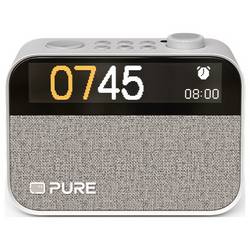 Pure Moment 252449 radiobudík, FM, DAB+, USB, DAB+, Bluetooth, FM, Ambientní osvětlení, Bavlněná bílá
