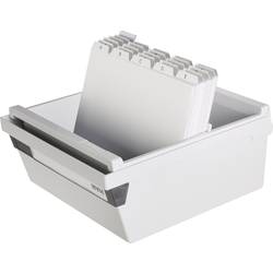 HAN 965-11 965-11 kartotéční krabice světle šedá max. počet karet: 800 karet DIN A5 na šířku