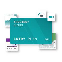Arduino 1 year Arduino Cloud Entry Plan Certifikováno pro cloud Vhodné pro (vývojové sady): Arduino