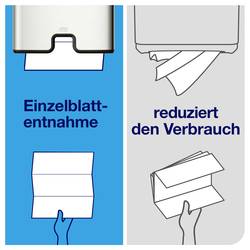 TORK 150100 papírové utěrky, skládané bílá 21 ks