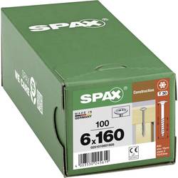 SPAX 0251010601605 R 88193 m.Spitze/T-STAR šroub do dřeva 6 mm 160 mm T-STAR plus ocel WIROX 100 ks