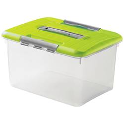 Curver 259575 Úložný box, Optima Classic 75 Jahre-Edition, světle zelená, 1 ks