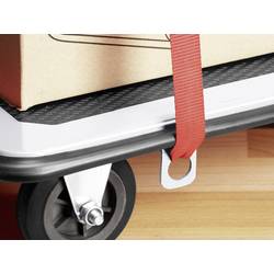 Meister Werkzeuge 8985530 skládací, s odkládací přihrádkou plošinový vozík, ocel, max. zatížení 150 kg