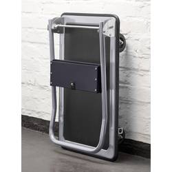 Meister Werkzeuge 8985530 skládací, s odkládací přihrádkou plošinový vozík, ocel, max. zatížení 150 kg