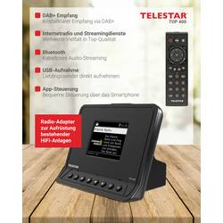Telestar TOP 400 Schwarz internetové rádio černá