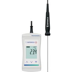 Senseca ECO 121-H-D alarmový teploměr, typ senzoru Pt1000, kompatibilní s HACCP, IP65, bleskově, s ponornou/penetrační sondou, s pevnou sondou, kontaktní měření