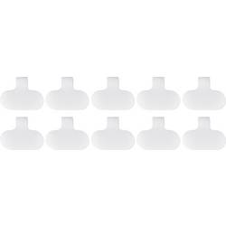 SpeaKa Professional SP-13756872 Označovač kabelů Potisknutelná plocha: 38 x 20 mm bílá 10 ks