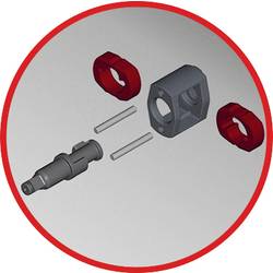 KS Tools 515.3400 515.3400 pneumatický rázový šroubovák Točivý moment (max.): 860 Nm