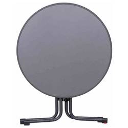 Siena Garden N47121 zahradní stůl ocel, Melamin antracit (matný), břidlicová, antická