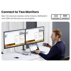 UGREEN USB-C® dokovací stanice Revodok Vhodné pro značky (dokovací stanice pro notebook): univerzální