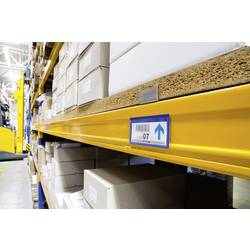 Durable magnetická taška na štítky 174107 modrá 100 mm x 38 mm 50 ks