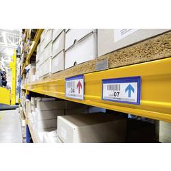 Durable magnetická taška na štítky 174107 modrá 100 mm x 38 mm 50 ks