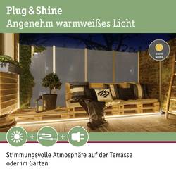 Paulmann Stripe Smooth 94679 Osvětlovací systém Plug&Shine LED pásky LED 12 W teplá bílá černá