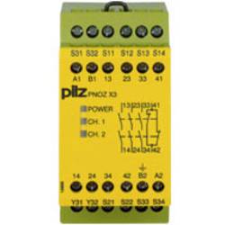 PILZ PNOZ X3 24VAC 24VDC 3n/o 1n/c 1so bezpečnostní relé, 24 V/DC, 3 spínací kontakty, 1 rozpínací kontakt, (š x v x h) 45 x 87 x 121 mm, 774310, 1 ks