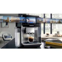 Siemens EQ700 integral TQ717D03 kávovar černá, nerezová ocel