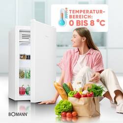 Bomann KS 7257 chladnička Energetická třída (EEK2021): E (A - G) 83 l stojící spotřebič bílá