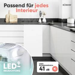 Bomann KS 7257 chladnička Energetická třída (EEK2021): E (A - G) 83 l stojící spotřebič bílá