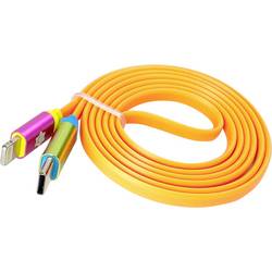 CALLIOPE USB Kabel C > Lightning datový a napájecí kabel Calliope [1x USB-C® zástrčka - 1x dokovací zástrčka Apple Lightning] 1 m oranžová
