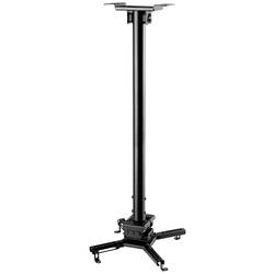 Neomounts CL25-550BL1 stropní držák projektoru stropní držák, naklápěcí + nakláněcí, nastavitelná výška, otočný vzd. země-strop (max.): 114.5 cm černá