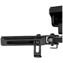 Neomounts CL25-550BL1 stropní držák projektoru stropní držák, naklápěcí + nakláněcí, nastavitelná výška, otočný vzd. země-strop (max.): 114.5 cm černá