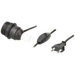 Max Hauri 111816 objímka pro žárovku E27 230 V s eurozástrčkou