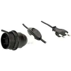 Max Hauri 111816 objímka pro žárovku E27 230 V s eurozástrčkou