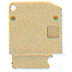 SAK Series, Accessories, End plate, 3 mm, White, AP SAKK4/10 KER/WS 9502630000 bílá Weidmüller 10 ks