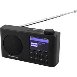 soundmaster IR6500SW IR6500SW internetové stolní rádio, internetové, DAB+, FM, Bluetooth, USB, Wi-Fi, internet, s akumulátorem, černá
