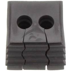 CONTA-CLIP KDS-DE 2X5-6 BK Těsnící prvek termoplastický elastomer , černá, 10 ks