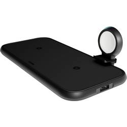 ZENS bezdrátová indukční nabíječka Aluminium Series 4 in 1 Wireless Charger + Watch, ZEDC14B, černá