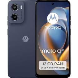 Motorola g05 smartphone 128 GB, 16.9 cm (6.67 palec), modrá, Android™ 15, dual SIM