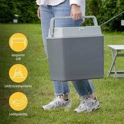 Tristar KB-7424 přenosná lednice (autochladnička) termoelektrický (peltierův článek) 12 V černá, šedá 22 l 16 °C